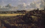 John Constable The Kitchen Garden at East Bergholt House,Essex china oil painting artist